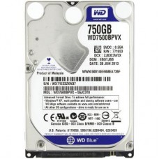 Жесткий диск для ноутбука 2.5" 750GB WD (#WD7500BPVX-FR#)