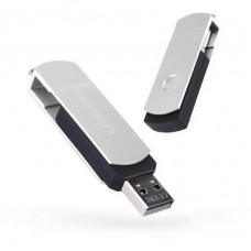 USB флеш накопитель eXceleram 8GB P2 Series Silver/Black USB 2.0 (EXP2U2SIB08)