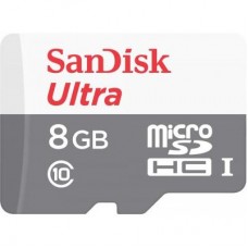 Карта памяти SanDisk 8GB microSDHC class 10 UHS-I Ultra (SDSQUNB-008G-GN3MN)