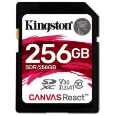 Карта памяти Kingston 256GB SDXC class 10 UHS-1 U3 (SDR/256GB)