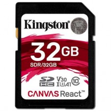 Карта памяти Kingston 32GB SDHC class 10 UHS-1 U3 (SDR/32GB)
