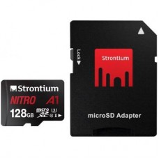 Карта памяти Strontium Flash 128GB microSDXC class 10 UHS-1 U3 NITRO A1 (SRN128GTFU3A1A)