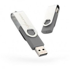 USB флеш накопитель eXceleram 32GB P1 Series Silver/Gray USB 2.0 (EXP1U2SIG32)