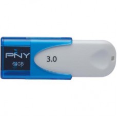 USB флеш накопитель PNY flash 64GB Attache4 Blue USB 3.0 (FD64GATT430-EF)