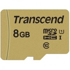 Карта памяти Transcend 8GB microSDHC class 10 UHS-I U1 (TS8GUSD500S)