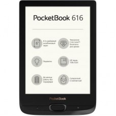 Электронная книга Pocketbook 616 Basic Lux2, Obsidian Black (PB616-H-CIS)