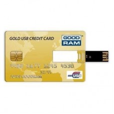 USB флеш накопитель Goodram 8Gb Gold Credit Card (PD8GH2GRCCPR9)