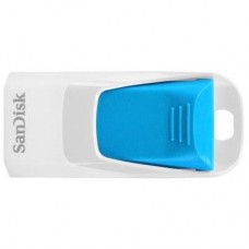 USB флеш накопитель SanDisk 16Gb Cruzer Edge White-Blue (SDCZ51W-016G-B35B)