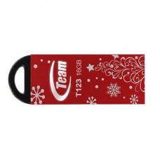 USB флеш накопитель Team 16Gb T123 Red Xmas (TT12316GR10)