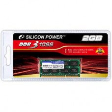Модуль памяти для ноутбука SoDIMM DDR3 2GB 1066 MHz Silicon Power (SP002GBSTU106V02)