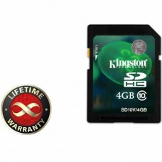 Карта памяти Kingston 4Gb SDHC class 10 Value (SD10V/4GB)