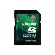 Карта памяти Kingston 32Gb SDHC class 10 (SD10V/32GB)