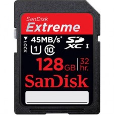 Карта памяти SanDisk 128Gb SDHC HD Video eXtreme (SDSDX-128G-X46)