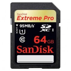 Карта памяти SanDisk 64Gb SDXC eXtremePro UHS-I (SDSDXPA-064G-X46)