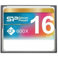 Карта памяти Silicon Power 16GB Compact Flash 600X (SP016GBCFC600V10)