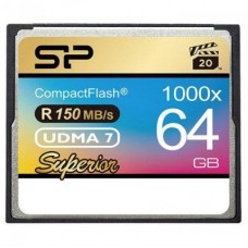 Карта памяти Silicon Power 64GB Compact Flash 1000X (SP064GBCFC1K0V10)