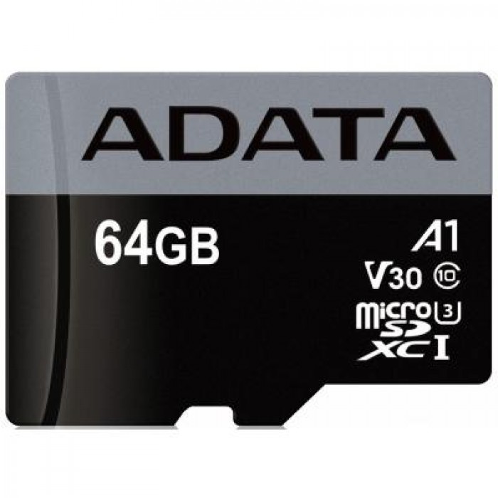 Class uhs i 10 r. Ausdx64guicl10a1-ra1. АДАТА память. Карта памяти ADATA Premier Pro MICROSDHC UHS-I u3 v30 a1 class10 (r100/w80) 32gb. Карта памяти ADATA Premier Pro MICROSDHC UHS-I u3 v30 a1 class10 (r100/w80) 32gb + SD Adapter.