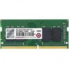 Модуль памяти для ноутбука SoDIMM DDR4 8GB 2400 MHz Transcend (JM2400HSB-8G)