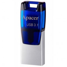 USB флеш накопитель Apacer 8GB AH179 Blue USB 3.1 OTG (AP8GAH179U-1)