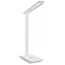 Настольная лампа ColorWay with wireless charger & 1*USB 5V/1.0A white (CW-DL01WC-W)