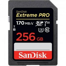 Карта памяти SanDisk 256GB SDXC class 10 UHS-I U3 Extreme Pro (SDSDXXY-256G-GN4IN)