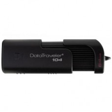 USB флеш накопитель Kingston 64GB DataTraveller 104 USB 2.0 (DT104/64GB)