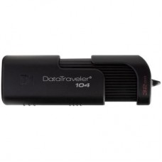 USB флеш накопитель Kingston 32GB DataTraveller 104 Black USB 2.0 (DT104/32GB)