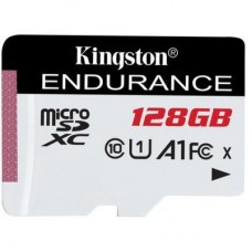 Карта памяти Kingston 128GB microSDXC class 10 UHS-I U1 A1 High Endurance (SDCE/128GB)