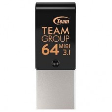 USB флеш накопитель Team 64GB M181 Black USB 3.1/Type-C (TM181364GB01)