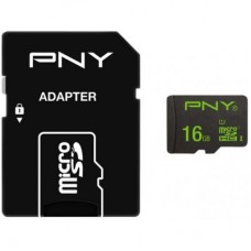 Карта памяти PNY flash 16GB microSDHC class 10 (SDU16GPER50-EF)