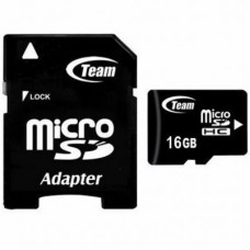 Карта памяти Team 16GB microSDHC class 10 (TUSDH16GCL1003)