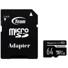 Карта памяти Team 64GB microSDXC class 10 UHS-I (TDUSDX64GUHS03)