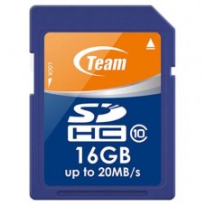 Карта памяти Team 16GB SDHC class 10 (TSDHC16GCL1001)
