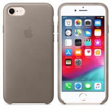 Чехол для моб. телефона Apple iPhone 8 / 7 Leather Case - Taupe (MQH62ZM/A)