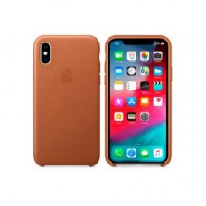 Чехол для моб. телефона Apple iPhone XS Leather Case - Saddle Brown, Model (MRWP2ZM/A)