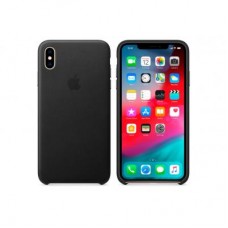 Чехол для моб. телефона Apple iPhone XS Max Leather Case - Black, Model (MRWT2ZM/A)