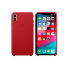 Чехол для моб. телефона Apple iPhone XS Max Leather Case - (PRODUCT)RED, Model (MRWQ2ZM/A)