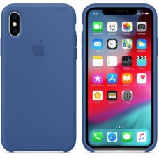 Чехол для моб. телефона Apple iPhone XS Silicone Case - Delft Blue (MVF12ZM/A)