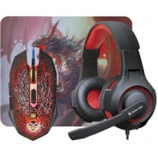Мышка Defender DragonBorn MHP-003 kit mouse+mouse pad+headset (52003)