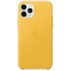 Чехол для моб. телефона Apple iPhone 11 Pro Leather Case - Meyer Lemon (MWYA2ZM/A)