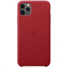Чехол для моб. телефона Apple iPhone 11 Pro Max Leather Case - (PRODUCT)RED (MX0F2ZM/A)