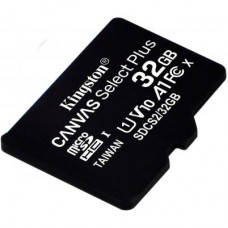 Карта памяти Kingston 32GB microSDHC class 10 UHS-I A1 (R-100MB/s) Canvas (SDCS2/32GBSP)