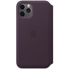 Чехол для моб. телефона Apple iPhone 11 Pro Leather Folio - Aubergine (MX072ZM/A)