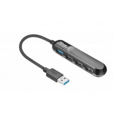 Концентратор Trust Aiva 4 Port USB 3.1 BLACK (22260)