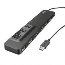 Концентратор Trust Oila 10 Port USB 2.0 - black (20575_TRUST)