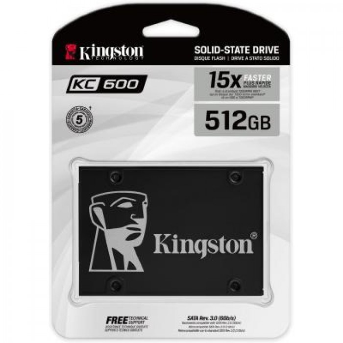 Накопитель SSD 2.5" 512GB Kingston (SKC600B/512G)