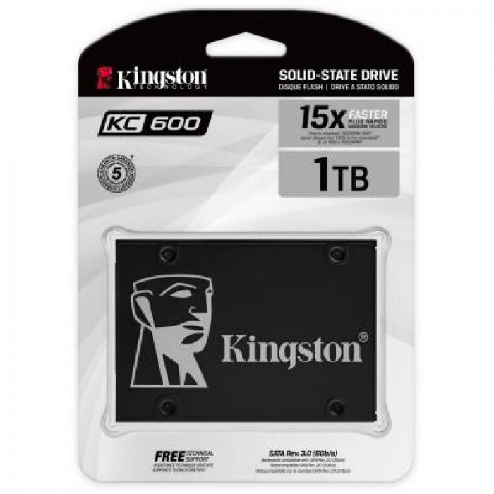Накопитель SSD 2.5" 1TB Kingston (SKC600B/1024G)