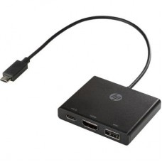 Концентратор HP USB-C to USB3.0/HDMI/Type-C (1BG94AA)