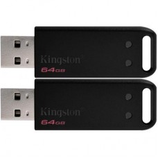 USB флеш накопитель Kingston 2x64GB DataTraveler 20 USB 2.0 (DT20/64GB-2P)