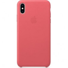 Чехол для моб. телефона Apple iPhone XS Max Leather Case - Peony Pink, Model (MTEX2ZM/A)